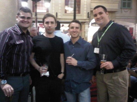 Chris Dunn, Corey Rosenbloom, Tim Racette, Chris Henry